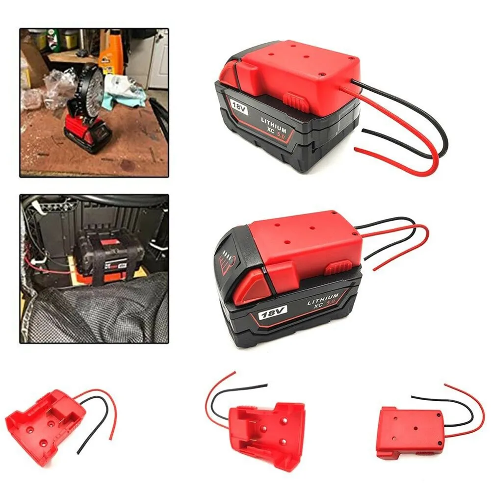 

Адаптер питания для аккумулятора Milwaukee M18, преобразователь литий-ионных батарей, оборудование для кемпинга, аксессуары для воздушных инстру...