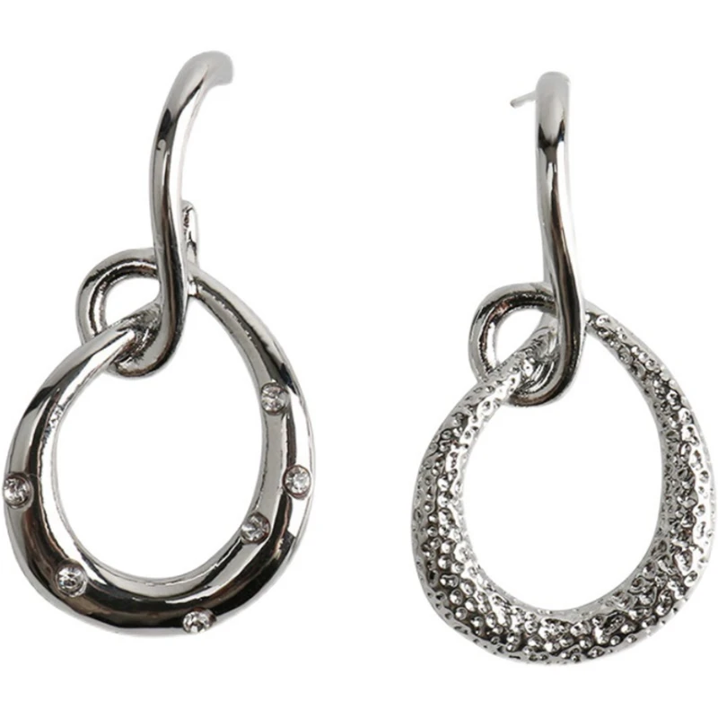 

Personality Creative Large Distorted Asymmetric Earrings Fashion Trend Party Prom Girl Earrings for Women Holiday Gift Jewelry