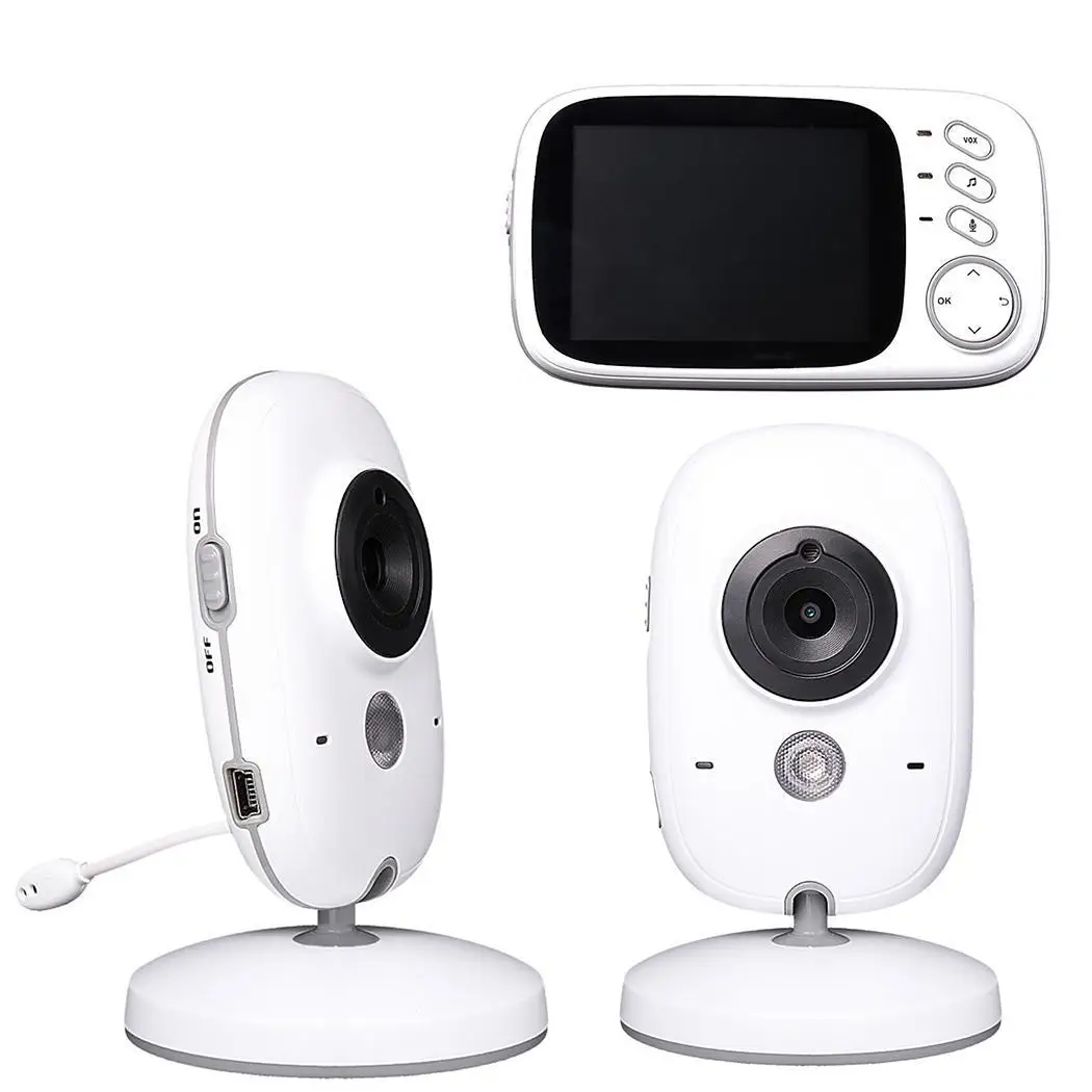 Portable Practical Wireless Baby Monitor 220 176 150mA CMOS 5M 17dBm Home 320 240pxl Care Device 55 | Безопасность и защита