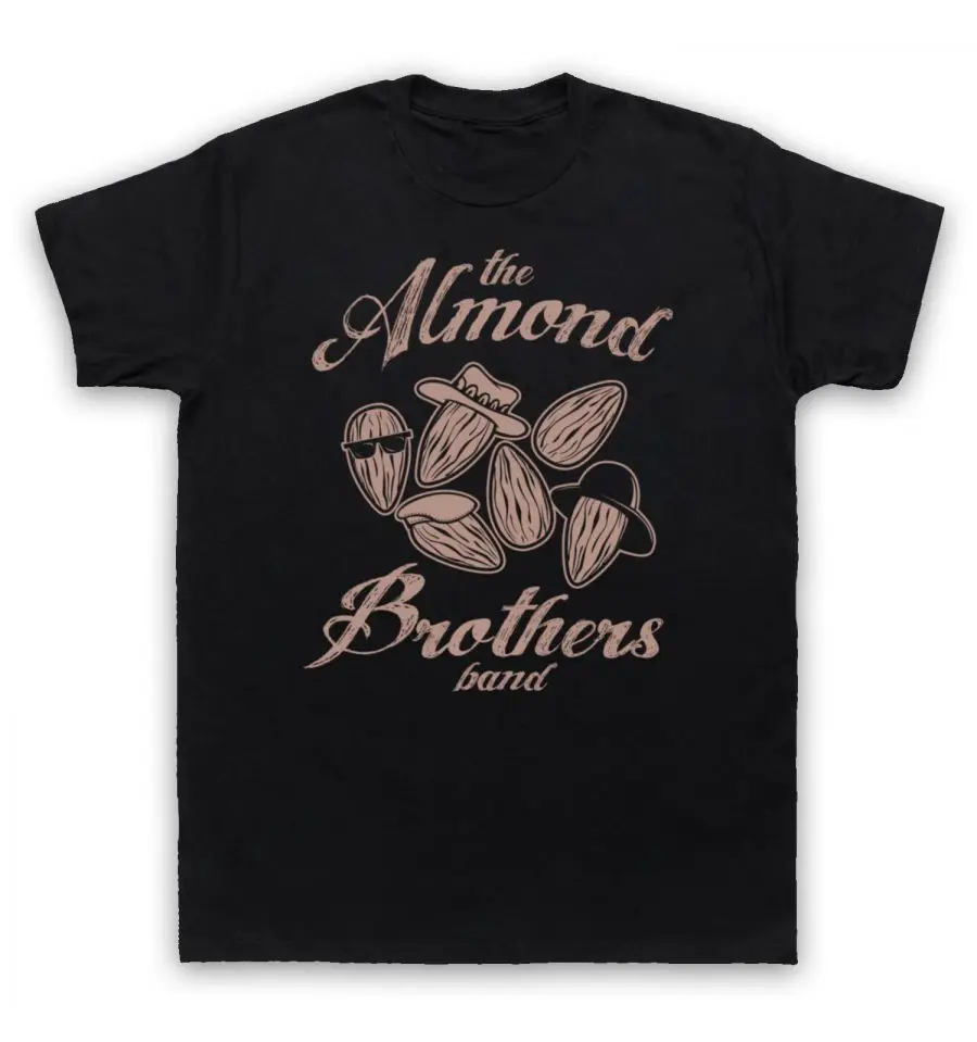 2019 бренд продаж Качество миндаль Братья Группа футболка рок группа |