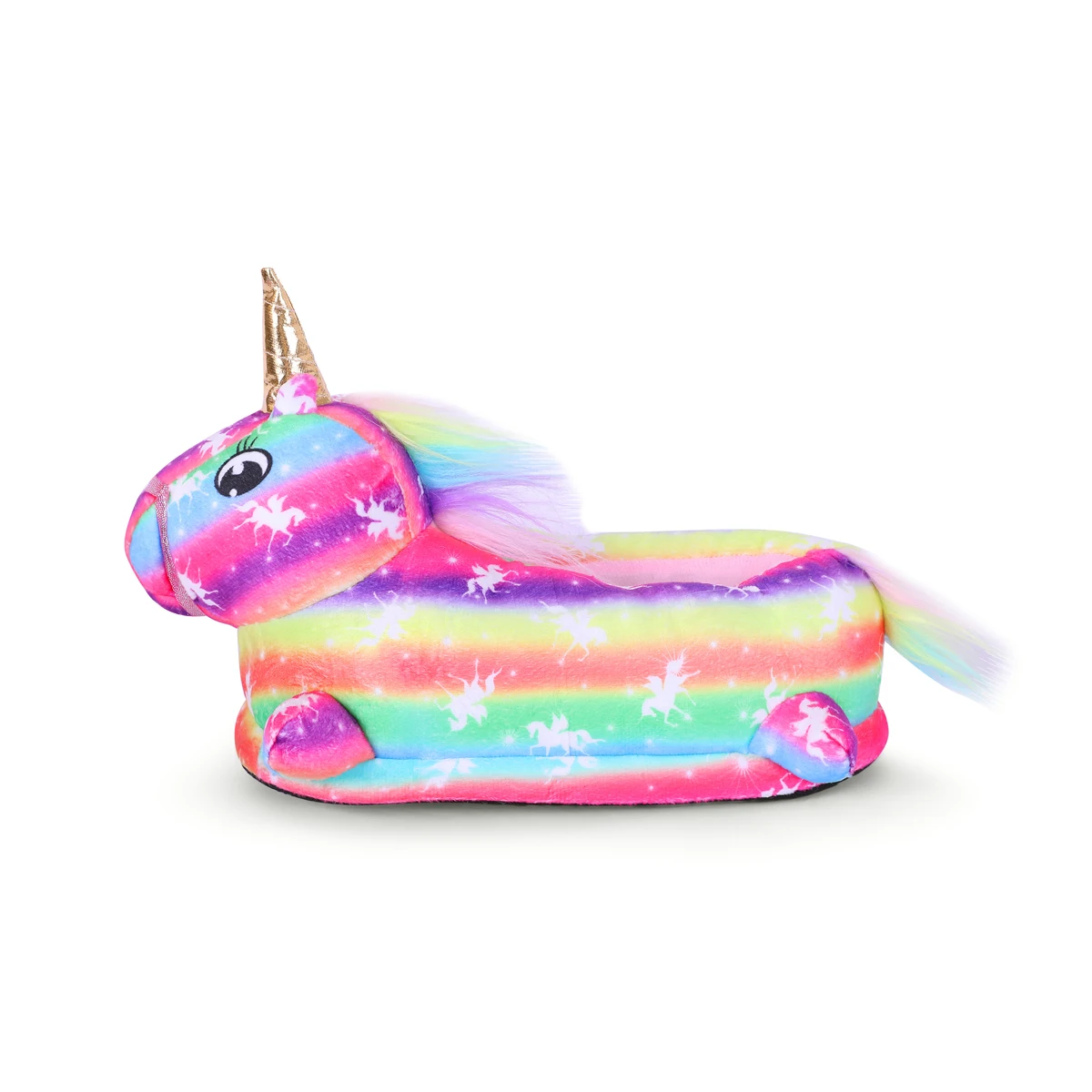 Кроссовки для девочек мягкие плюшевые тапки мультяшный единорог Ститч панда