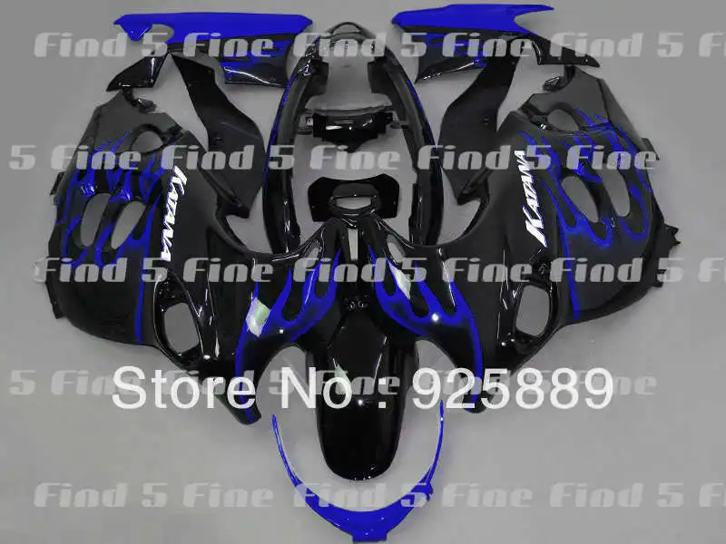 

blue flame black for GSX600F GSX750F Katana 03 04 05 06 GSX 600F 750F 03-06 2003-2006 2003 2004 2005 2006 ABS fairing kit