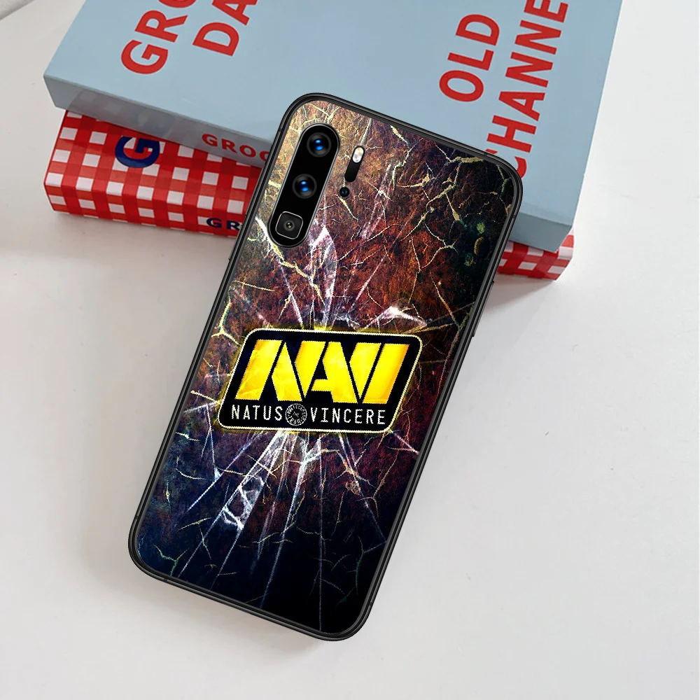 

CS Go Natus Vincere Navi Logo Phone Case For Huawei P Mate Smart 10 20 30 40 Lite Z 2019 Pro black Etui 3D Bumper Trend Shell