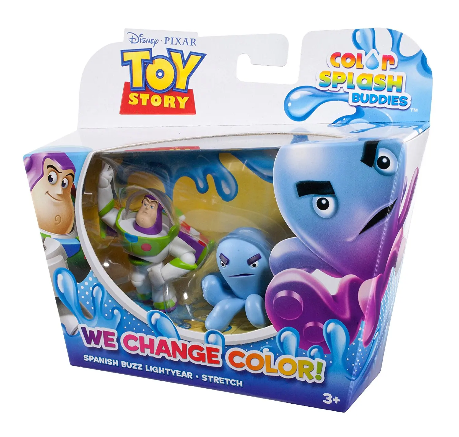 Игрушки меняются. Игрушки меняющие цвет в воде. История игрушек стретч. Toy story Color Splash.