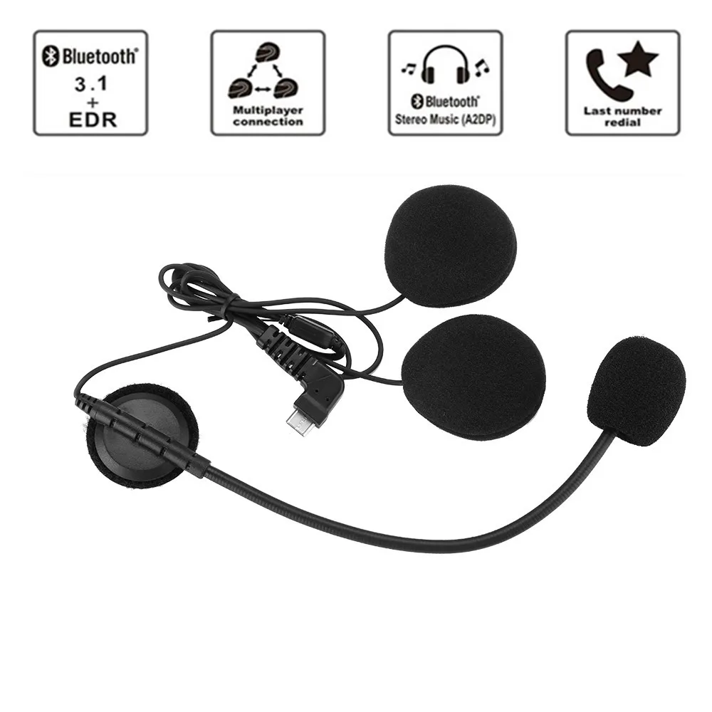 Новый BT S2 S1 мотоциклетный шлем интеркомы Handsfree мотоцикл Bluetooth гарнитура 2 шт.