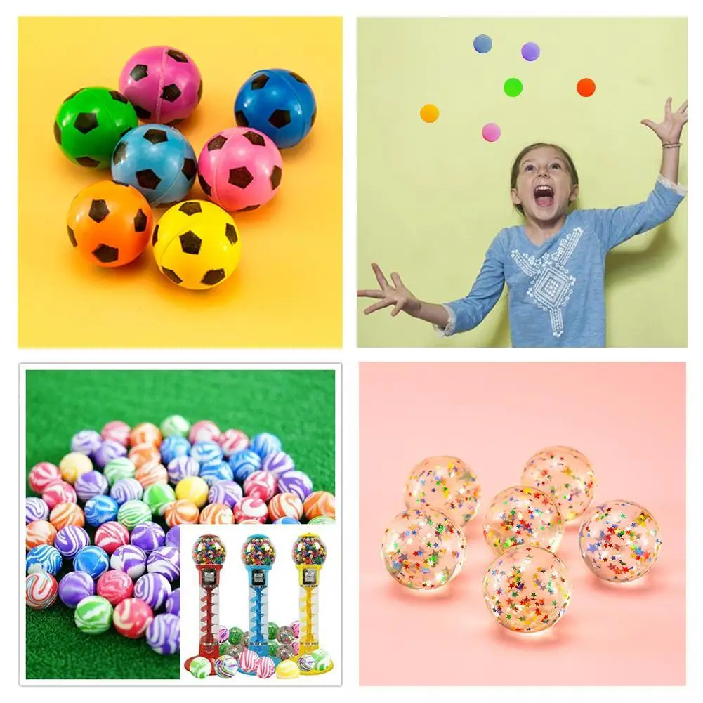 

Bouncing Ball Funny Toy Balls Mixed Bouncy Ball Random Color Ball Pinb Of Bouncing Elastic Floating Rubber Child