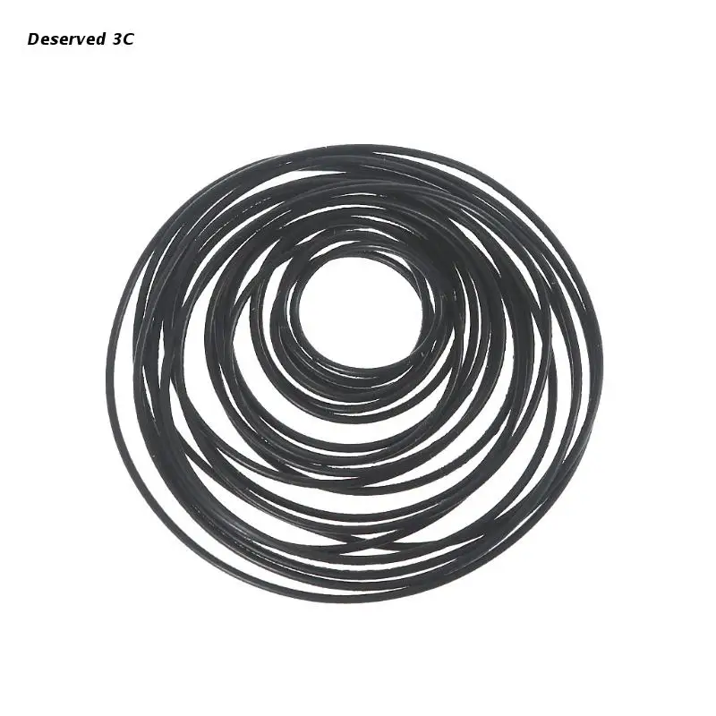 

R9CB 20Pcs/Pack Mix Cassette Tape Replacement Rubber Strap For Video Machines