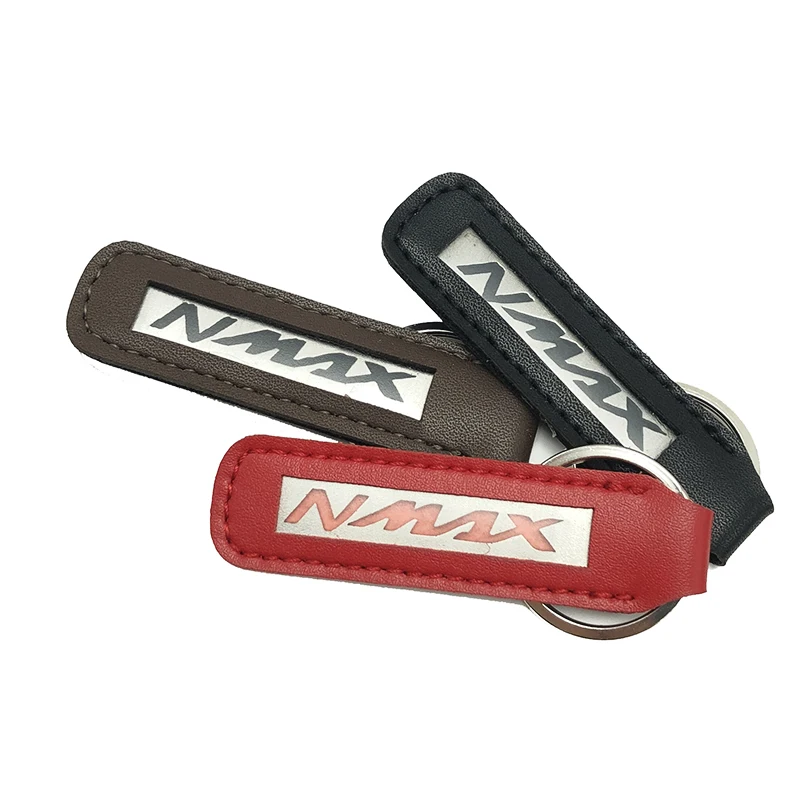 Кожаный брелок для YAMAHA NMAX N MAX 155 150 125 модный металлический ключей с кожаным