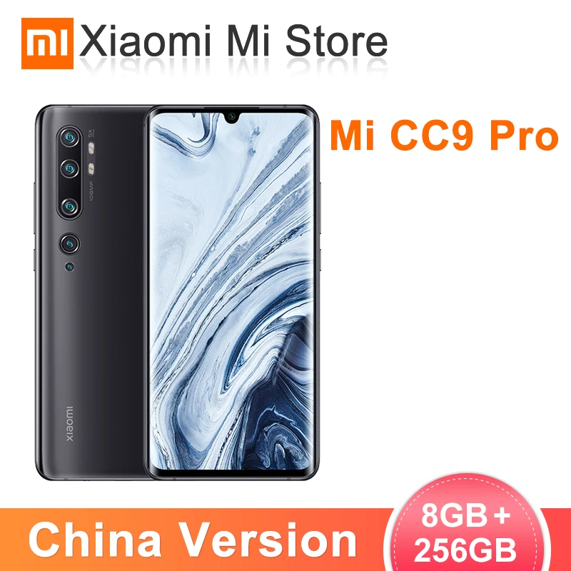 Xiaomi Mi CC9 Pro 8 Гб 256 Смартфон Snapdragon 730G 6 47 &quotAMOLED экран 100MP Penta камера 5260 мАч батарея 10x