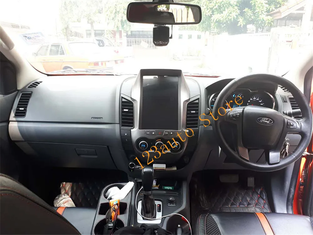 12 1 ''вертикальный экран Tesla Style Android 9 0 PX6 автомобильный DVD GPS навигатор плеер