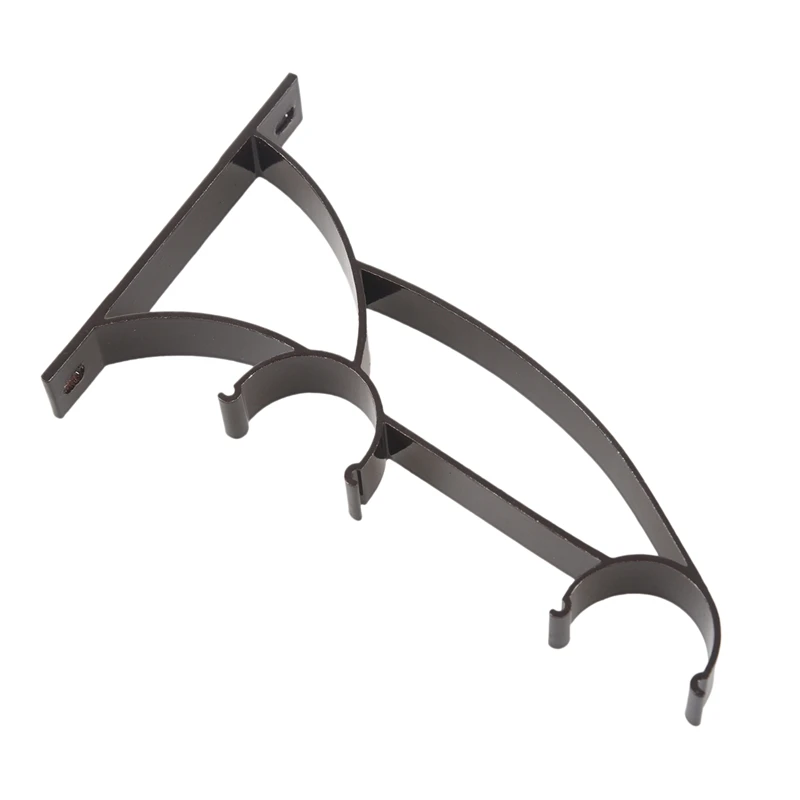 2 шт. двойной металлический держатель штор для 25 мм стержня глубокий