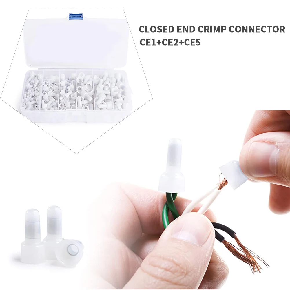 

280PCS Electrical Wire Nuts Connectors Screw Terminals Twist Nuts Caps with Spring Insert Twist Nuts Caps Connection Assortment