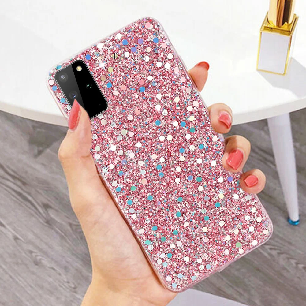 LAPOPNUT блестящий тонкий мягкий резиновый чехол для Samsung Galaxy S20 Ultra S9 Plus S8 S10 S10E S7 Edge