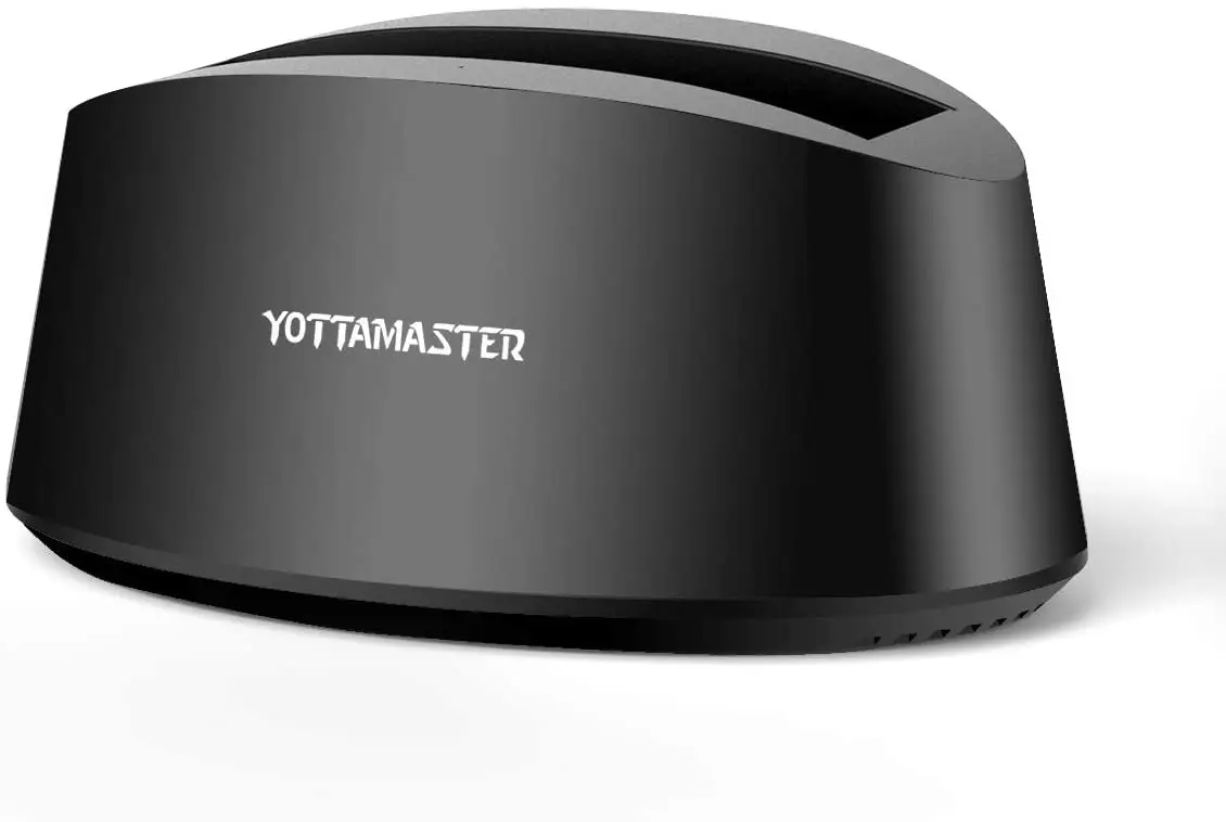 

Yottamaster USB3.1 Type C Hard Drive Docking Station for 2.5/3.5 Inch SATA HDD SSD Support 8 TB & UASP-[K100C3]