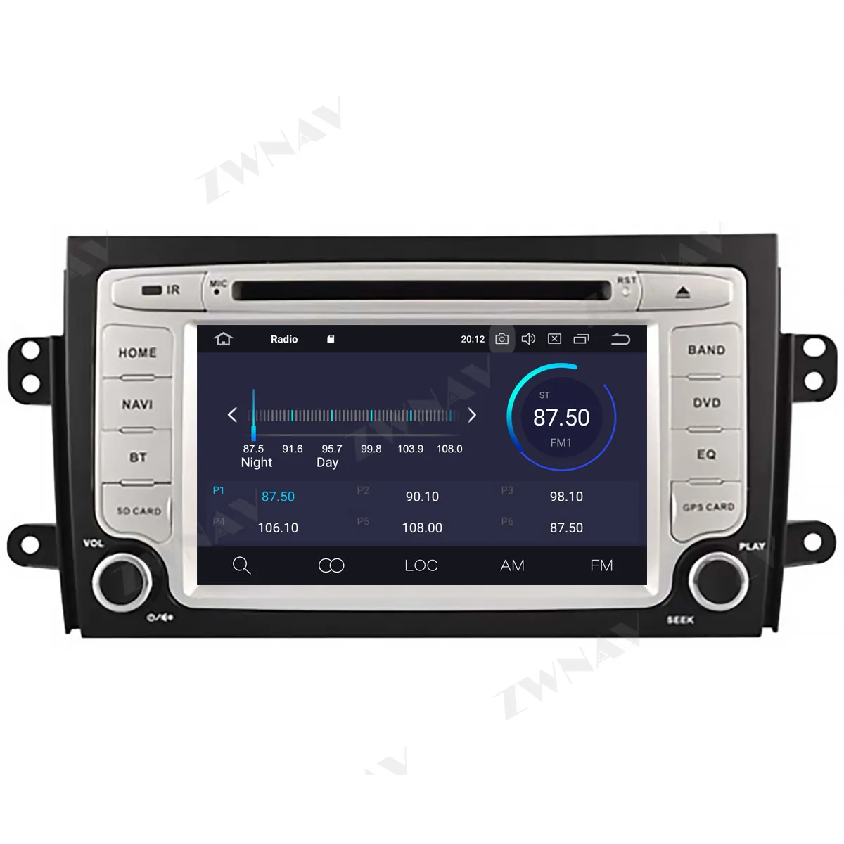 

2 din 4+64G 2006 2007 2008 2009 2010 2011 2012 For SUZUKI SX4 Android10.0 Multimedia player Video Audio Radio GPS Navi Head Unit