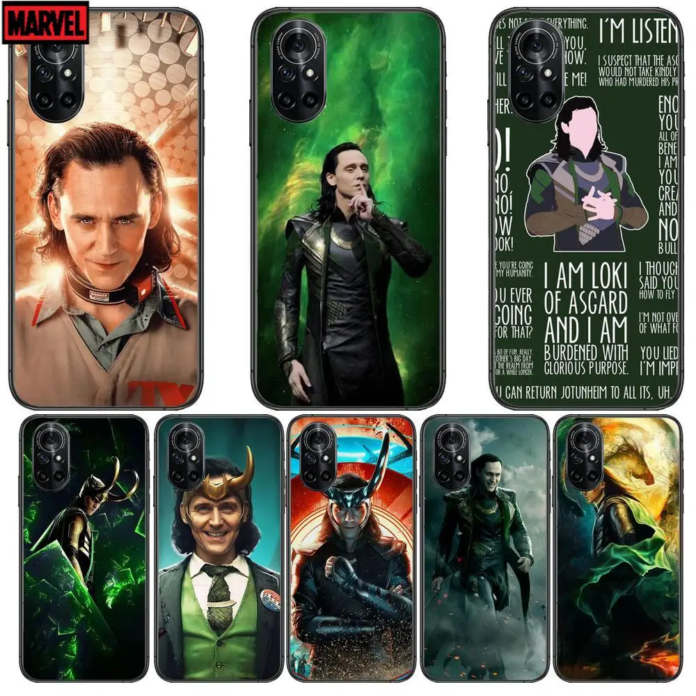 

Marvel Rocky Clear Phone Case For Huawei Honor 20 10 9 8A 7 5T X Pro Lite 5G Black Etui Coque Hoesjes Comic Fash design
