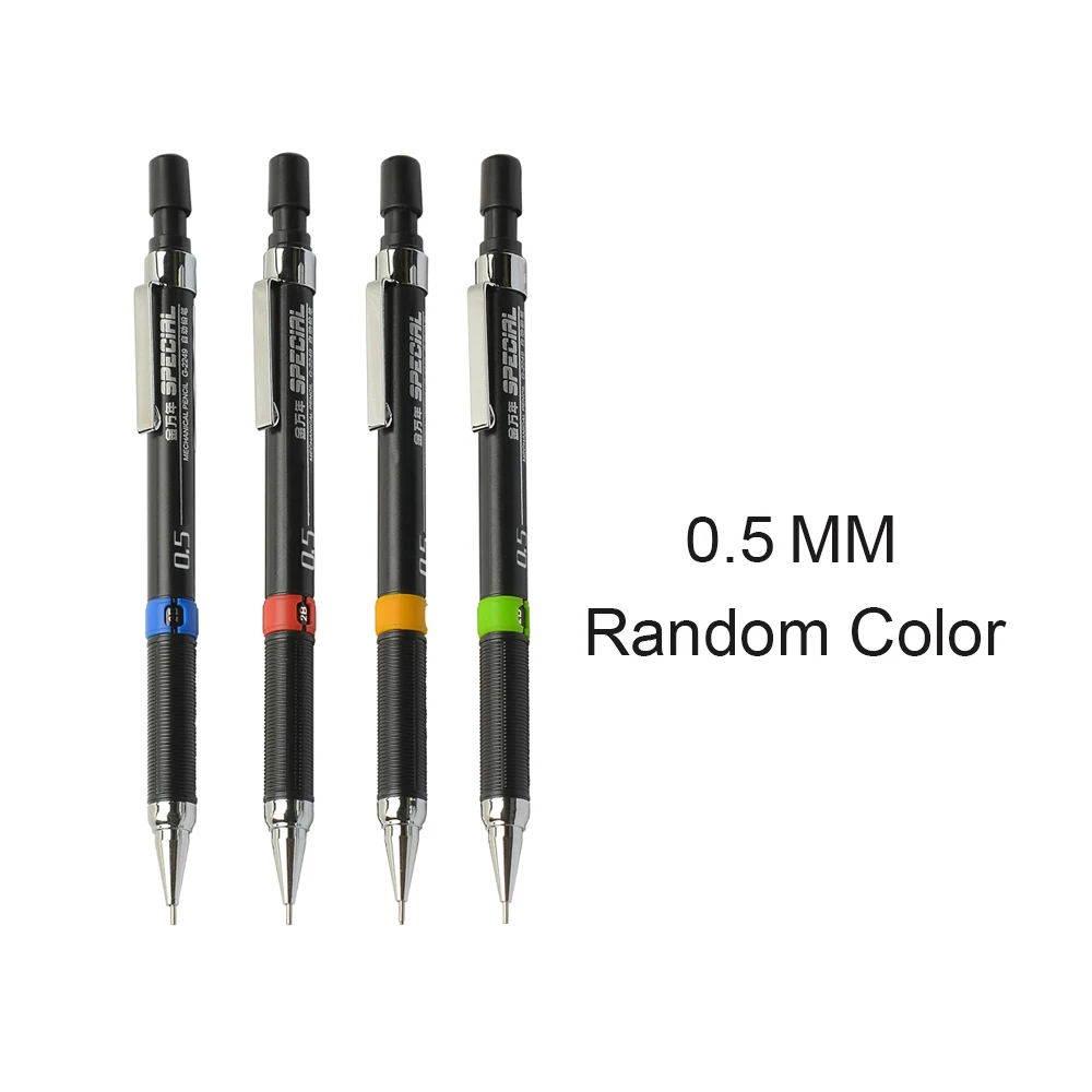 

0,5/0,7 мм студенческий механический карандаш для детей, школьные принадлежности для рисования эскизов, канцелярские принадлежности