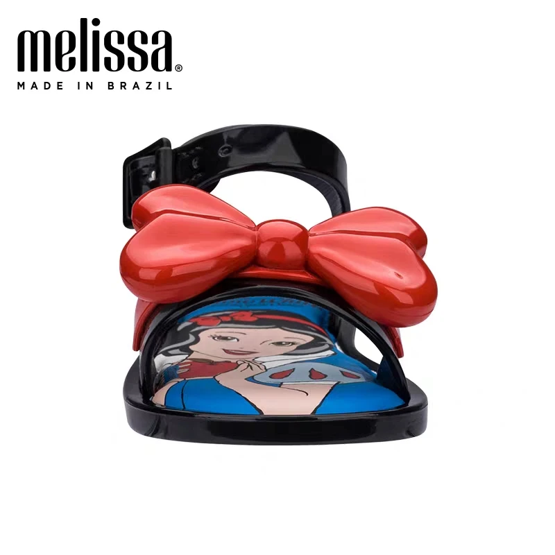 Новинка 2020 летние детские сандалии желе Mini Melissa для девочек снежной принцессы
