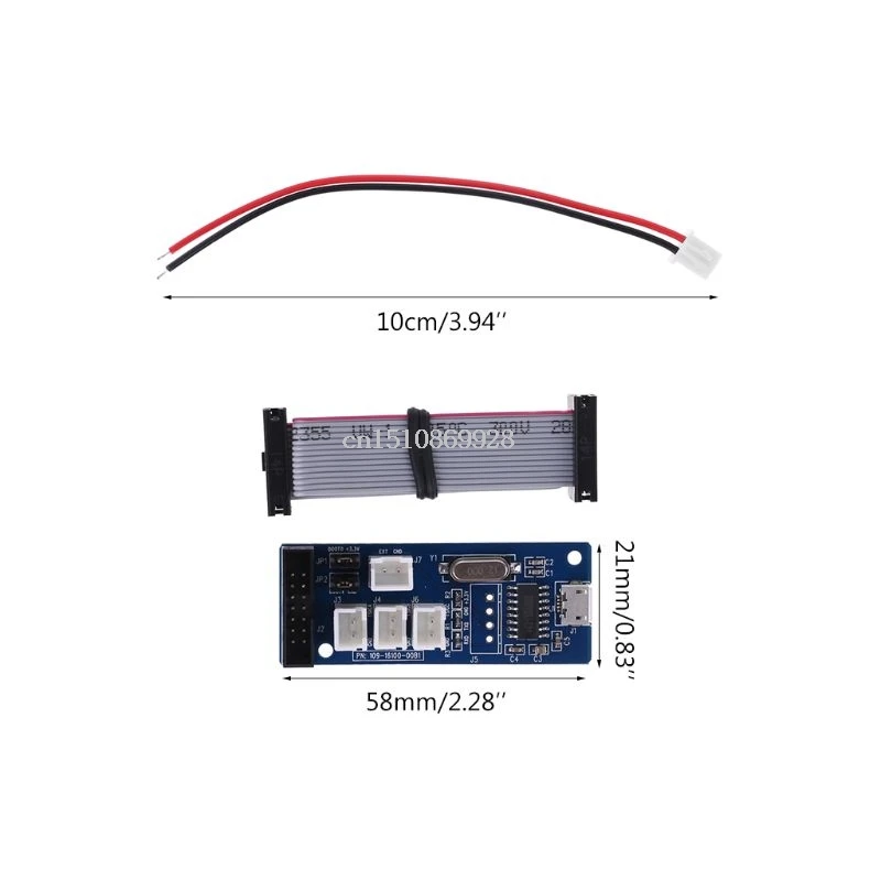 WAVE2 Oscilloscope Interface Board with Uart-USB Converter TTL-USB CH340G | Инструменты