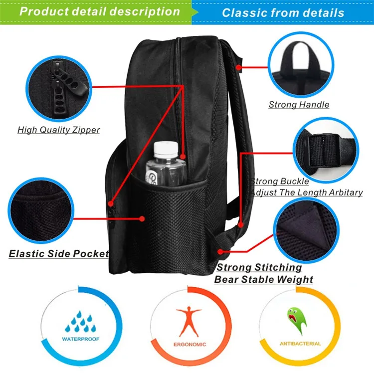 Рюкзак Beyblade школьный рюкзак модный с популярным рисунком красивый детский для