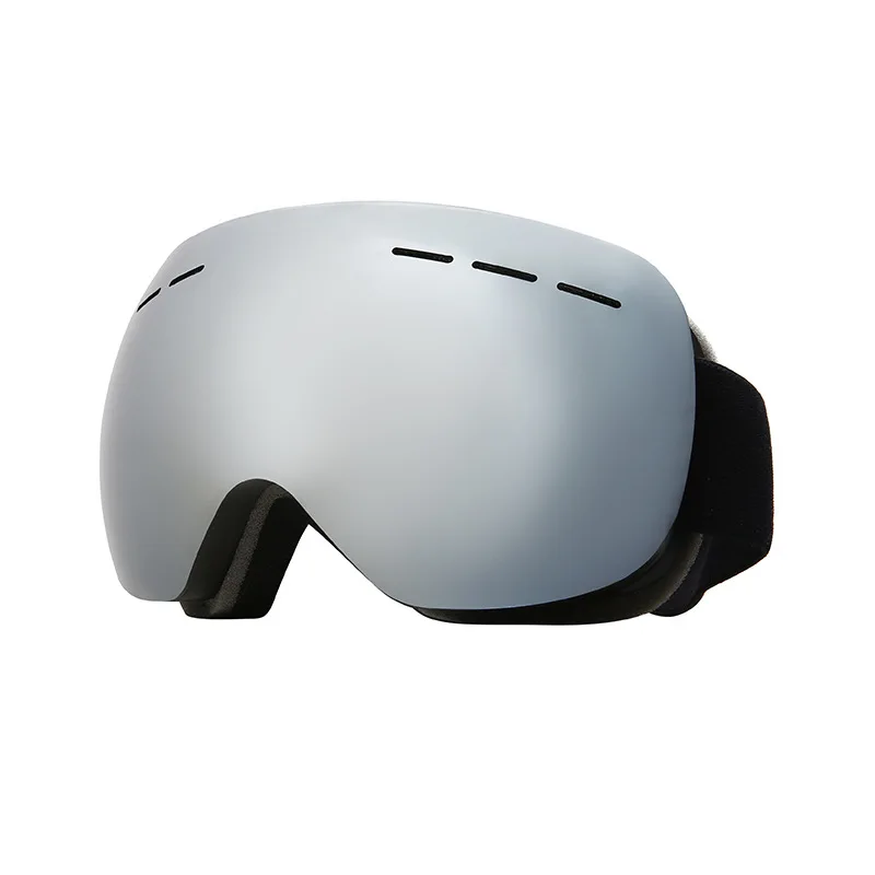 Лыжные очки 3-слойные UV400 качественные лыжные широкого видения мужские и женские