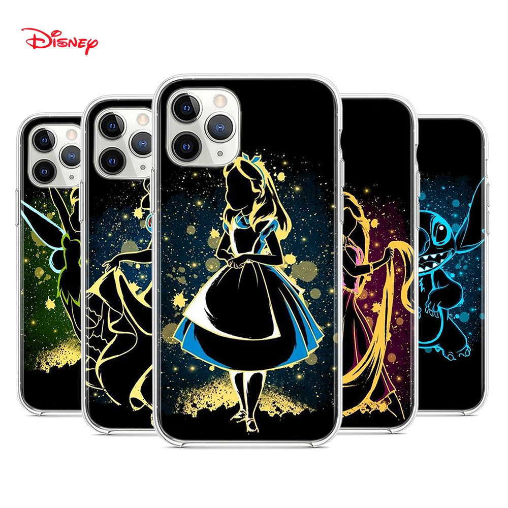 

TPU Silicone Cover Elsa Ariel Princess For Apple IPhone 13 12 Mini 11 Pro XS MAX XR X 8 7 6 5 SE Plus Phone Case