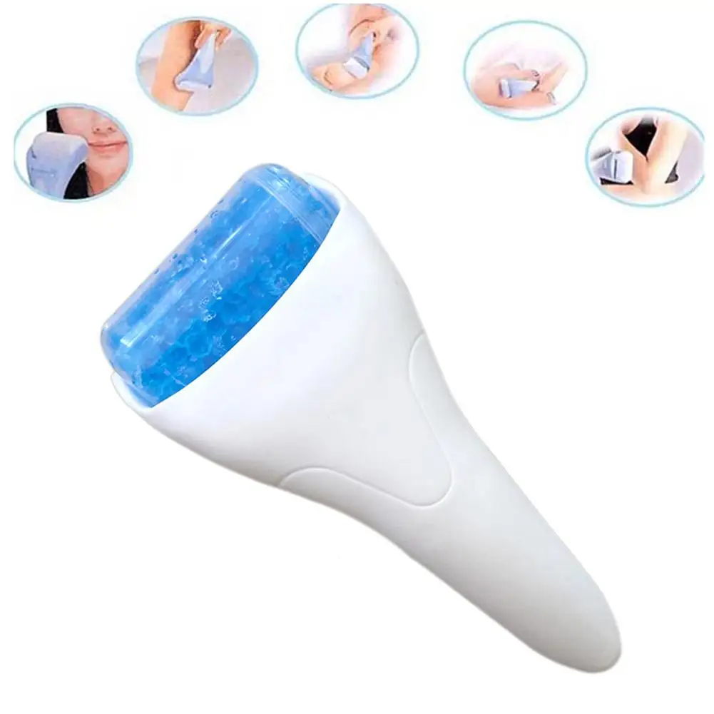 Роликовый массажер для лица крутой ледяной Массажер лифтинга кожи массаж