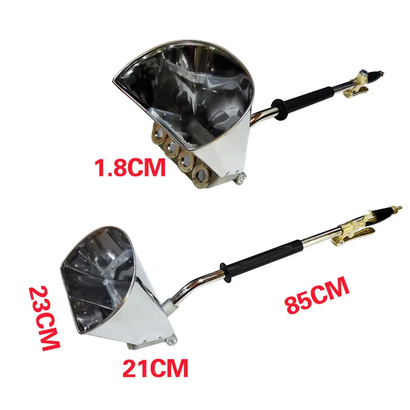 Настенный строительный пистолет емкость половник цементный зеркальный