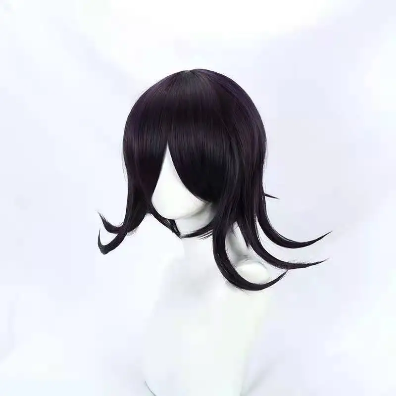 

Danganronpa V3: Killing Harmony Ouma Kokichi Short Wig Cosplay Costume Dangan Ronpa Synthetic Hair Halloween Party Wigs