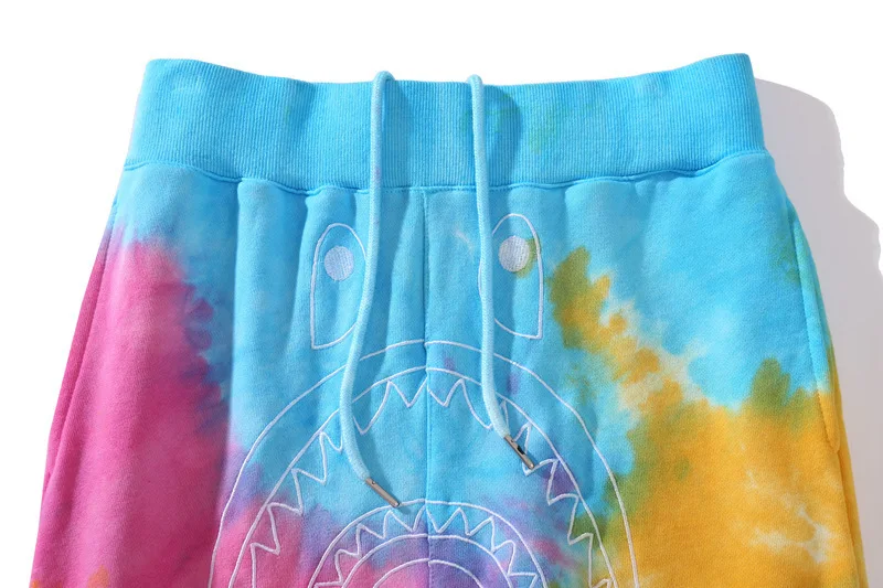 

Summer Color Gradient Print Shorts Casual Beach Pants For Men And Women Streetwear Pants