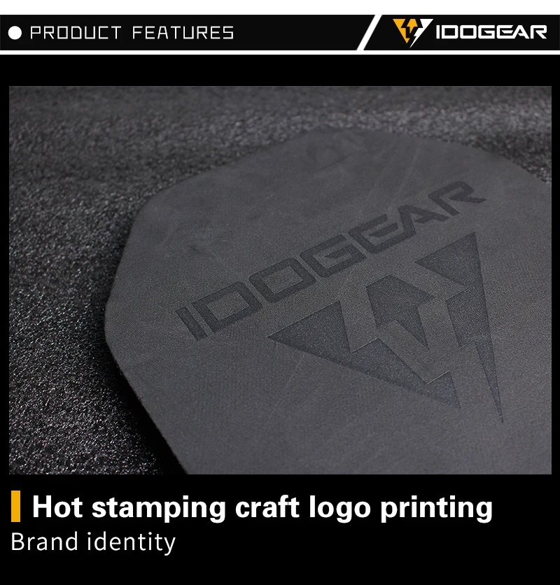 IDOGEAR баллистическая фиктивная пластина набор 9 ''x 12'' аксессуары для переноски панели набор для AVS JPC тактический охотничий жилет бронежилет черный