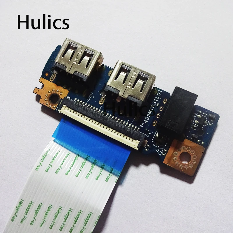 

Hulics Used CN-010R81 010R81 10R81 For Dell Inspiron 5555 5558 5758 Audio Board AAL10 LS-B843P Laptop USB Audio Cable