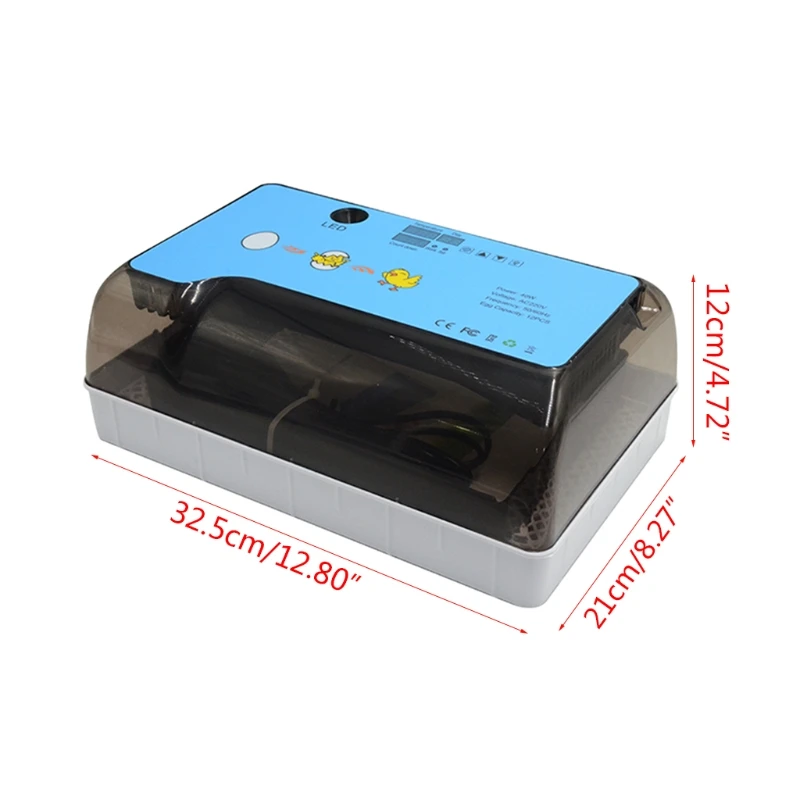 

4-35 Eggs Incubator Automatic Hatchery Machine Professional Birds Brooder Thermostat Humidity Control Incubation Tool