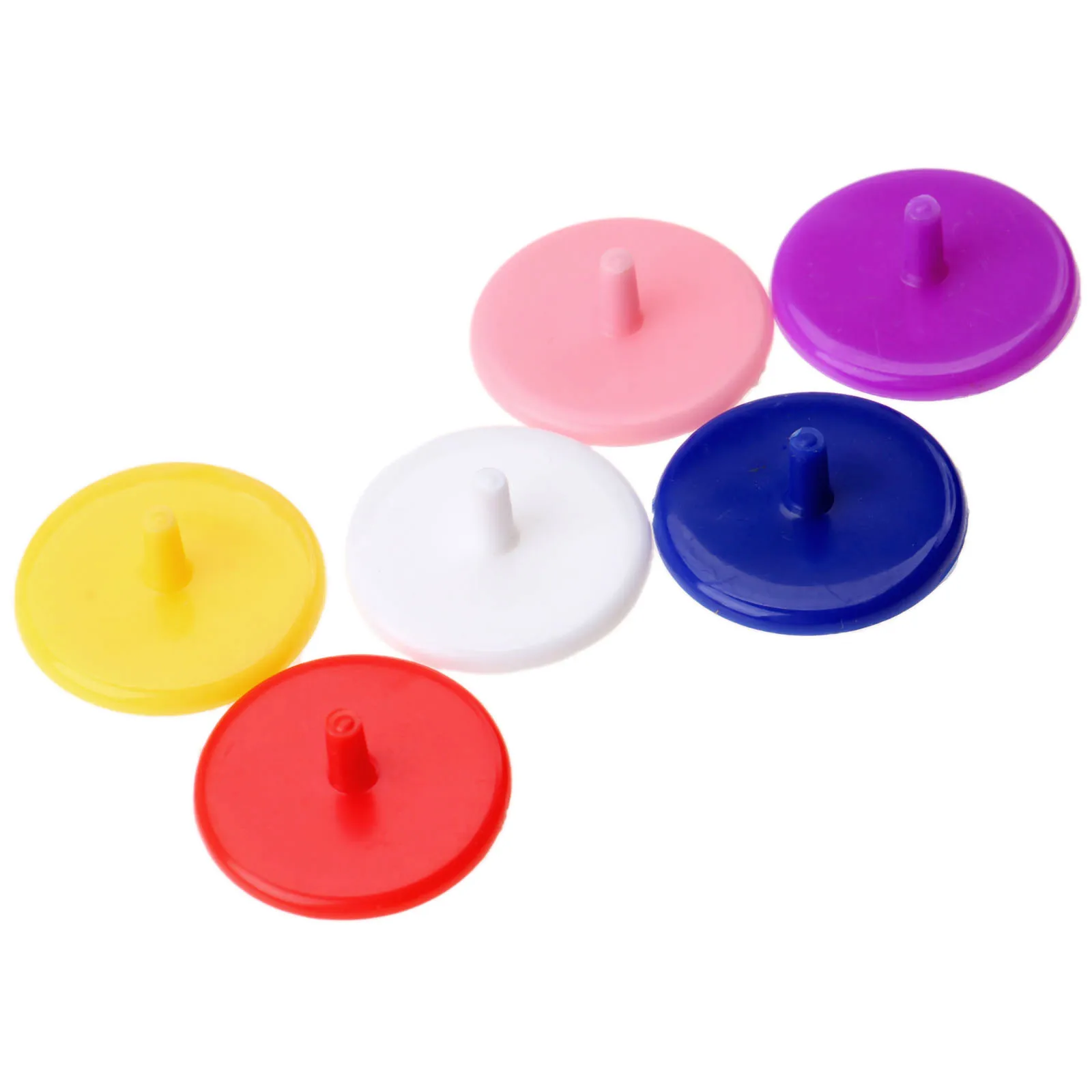 100 шт. Пластик отметка для мяча гольфа мячи маркеры положения Ассорти Цвет