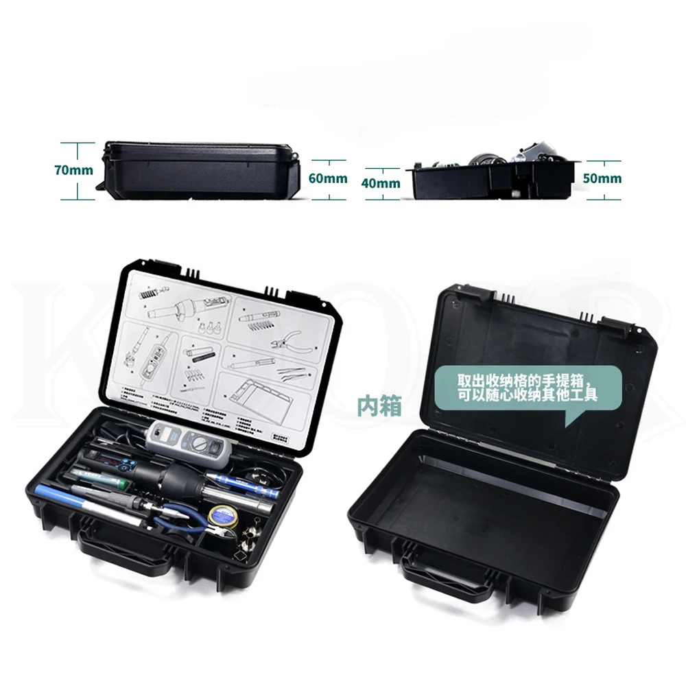 YIHUA 8858-I 8858 908D EU/US 650 Вт lcd Регулируемая электронная Тепловая фена паяльная станция BGA сварочные инструменты