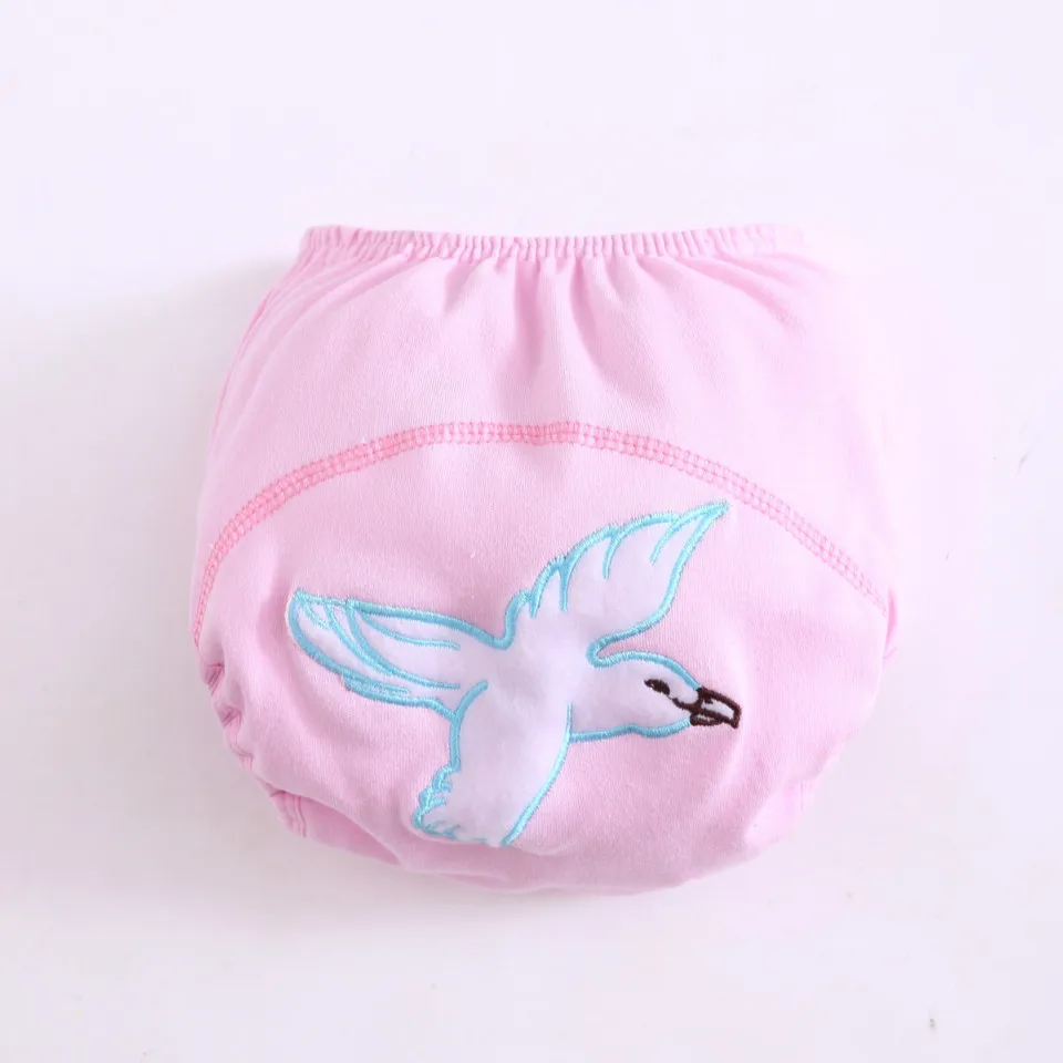30 шт./лот хлопковые детские тренировочные подгузники детское нижнее