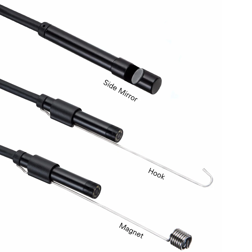 Эндоскопическая камера 7 мм/5 5 мм 3 в 1 USB IP67 6 светодиодов бороскоп для Windows Macbook ПК