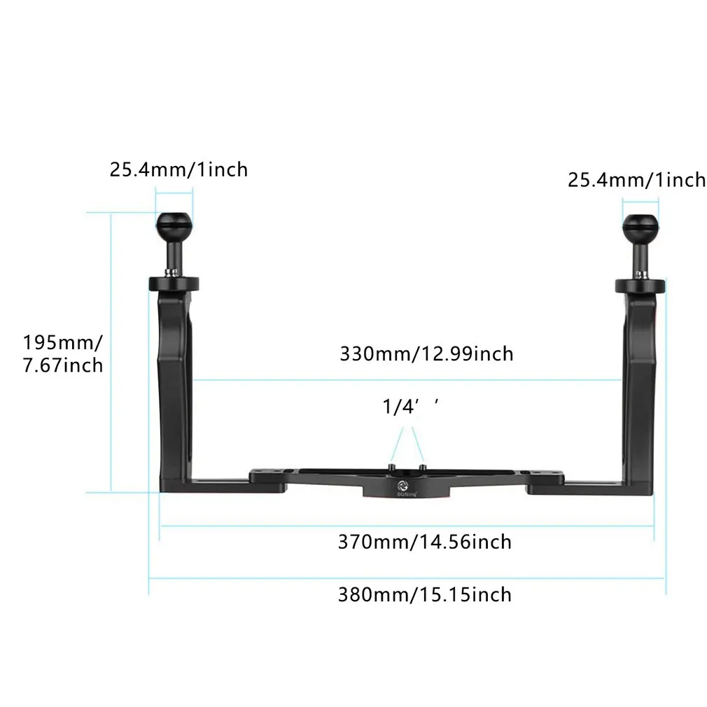 

Adjustable Sports Action Video Camera Handle Bracket Diving Underwater Handheld Gimbal Stand Holder Grip Photography Accesosries