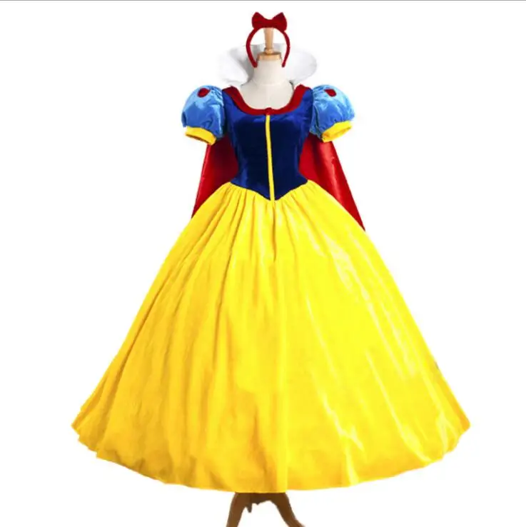 Новинка платье Белоснежки костюм Снежной Королевы принцессы Анны для