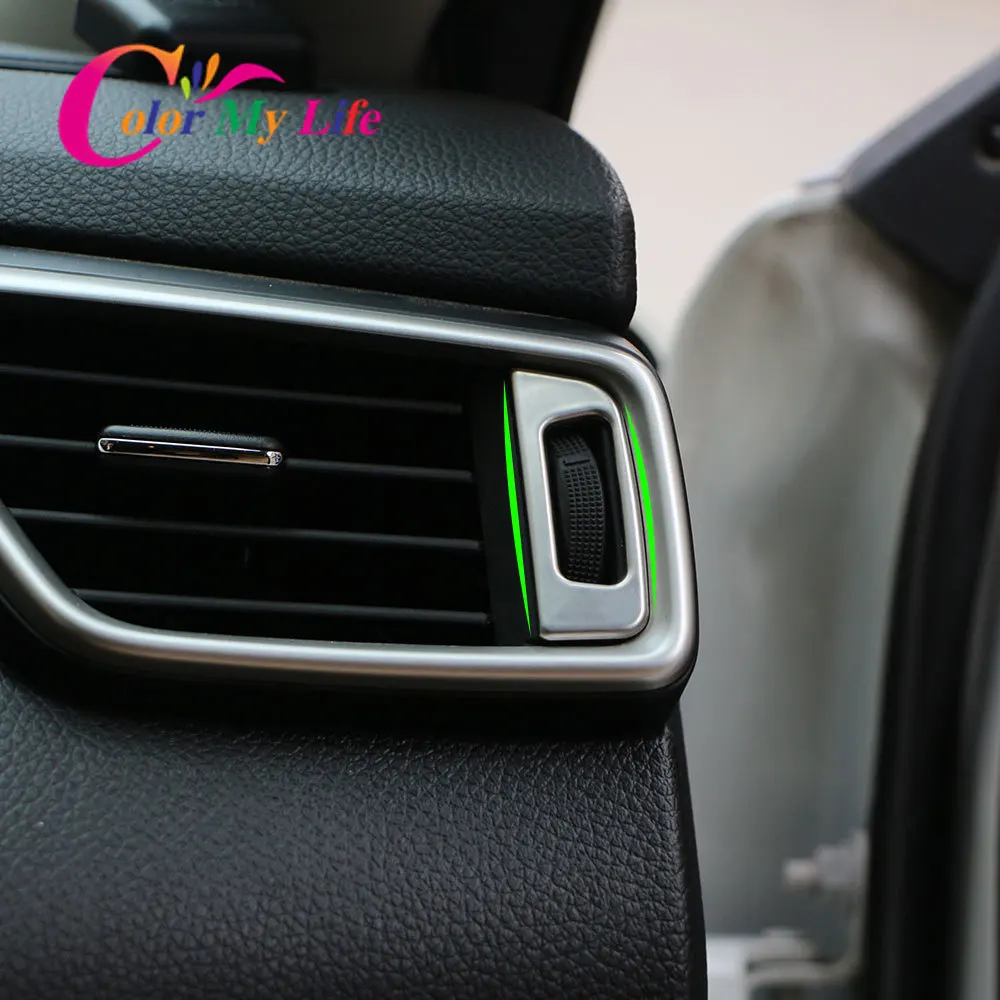 2 шт. накладки из нержавеющей стали на вентиляционное отверстие автомобиля для