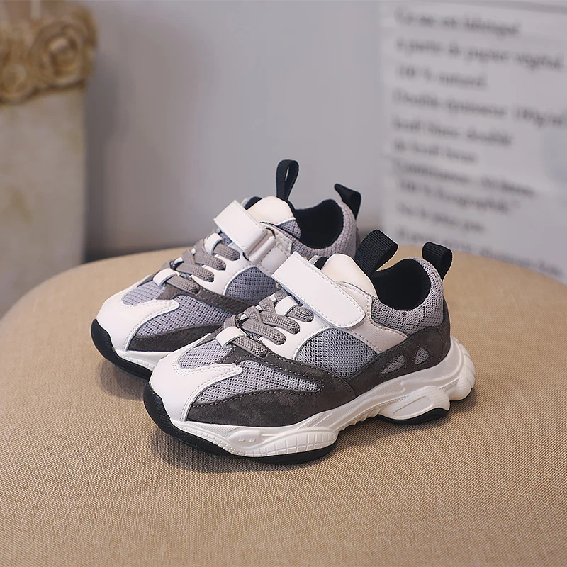 SX175Grey Крутая сумка для занятий спортом на открытом воздухе кроссовки для мальчика детские кроссовки для девочек разноцветные Дышащие Модные туфли для отдыха SX175 - Цвет: SX175Grey