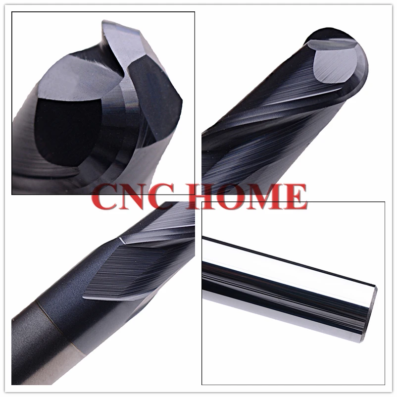 1 шт. шаровые концевые фрезы 2 флейты из вольфрамовой стали карбидные деревянные