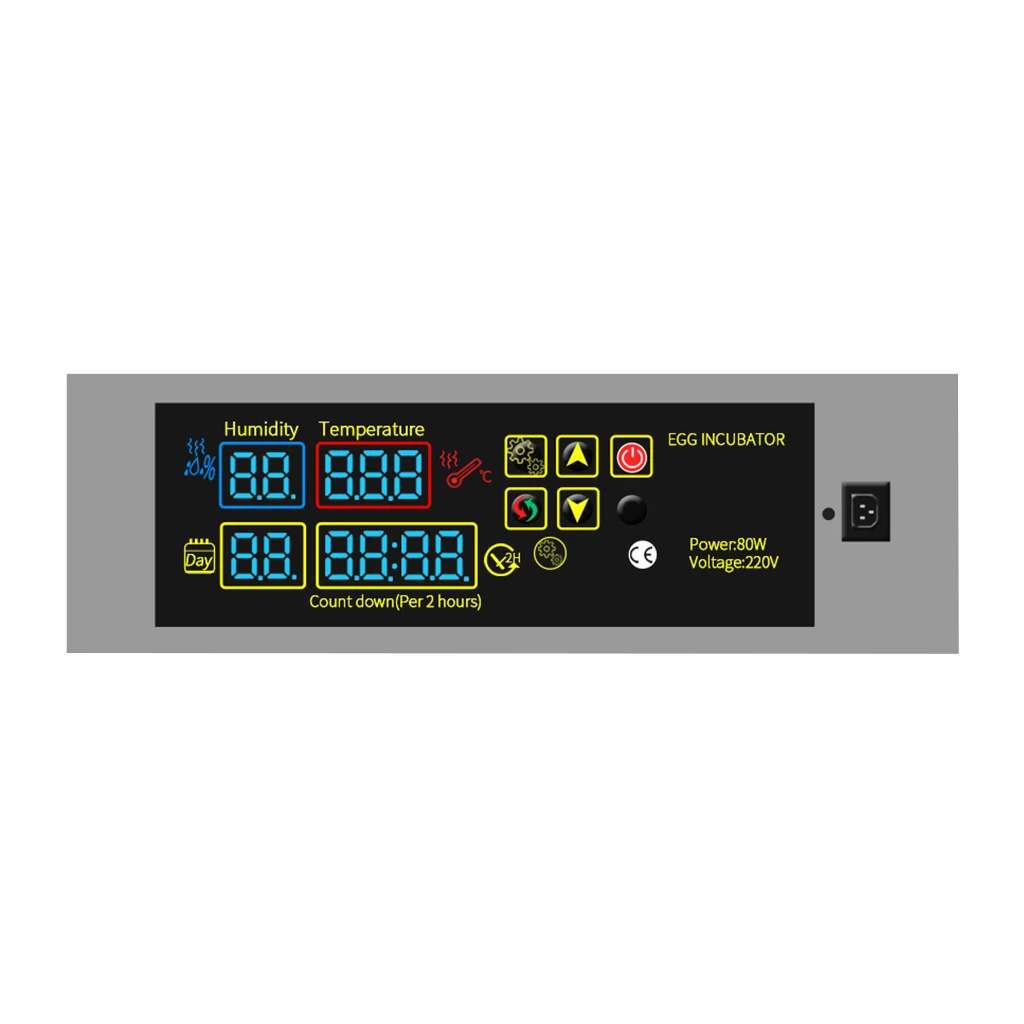 

Mini Incubator Controller Set Constant Temperature Eggs Incubation Box Egger Incubator Spare Parts 220V/80W EU-Plug