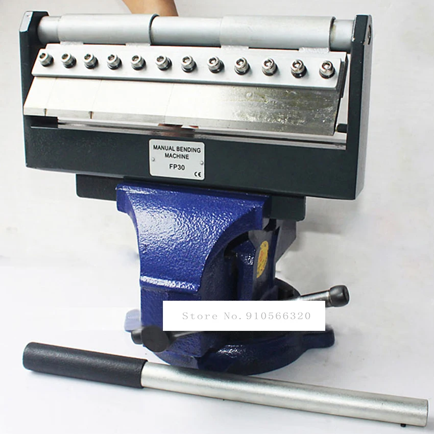 FP30 Manual Bending Machine Metal Folding Tool Iron Plate Aluminum 300mm | Инструменты