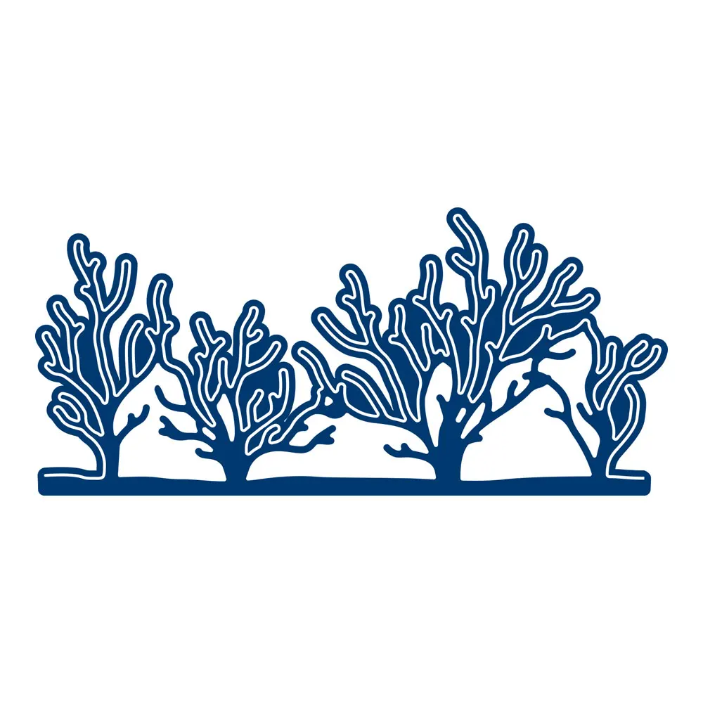 

Beautiful Coral Reef Metal Cutting Dies Scrapbook Dariy Decoration Stencil Embossing Template DIY Greeting Card Handmade 2021