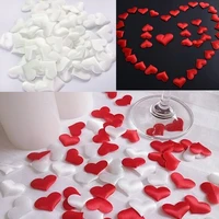 100pcsbag wedding decoration throwing heart petals wedding table decoration valentines day decoration party supply fashion
