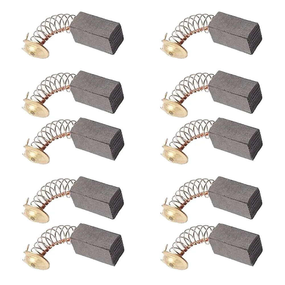 10pcs CARBON BRUSHES 6.5x7.5x12mm To Fit Guild PDH26G Rotary Hammer Drill 1000W E15 For Electric Drills Change Parts |