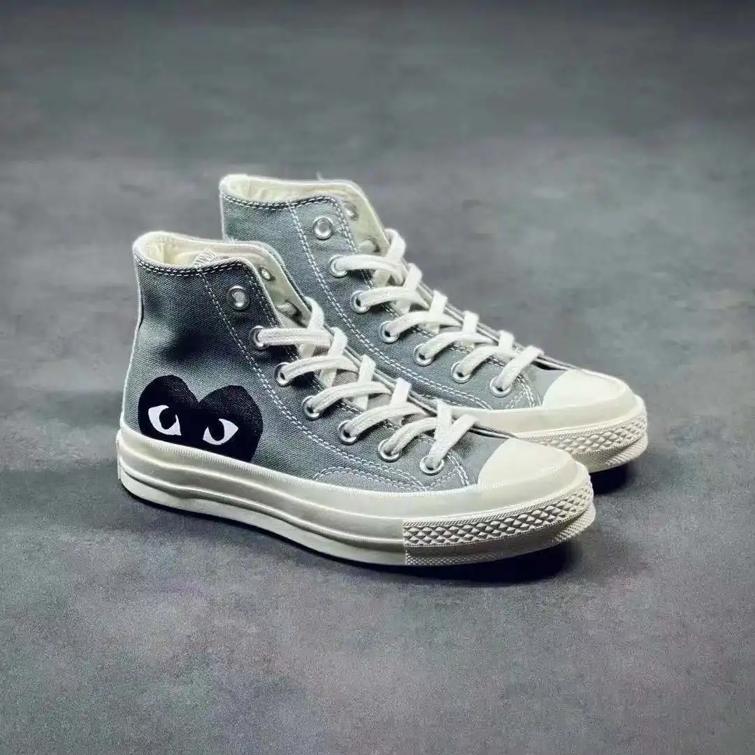 

XPAY Convers All-Star Classic Rei Kawakubo Joint 1970S Canvas Shoes Female Big Eyes High-Top Couple Shoes