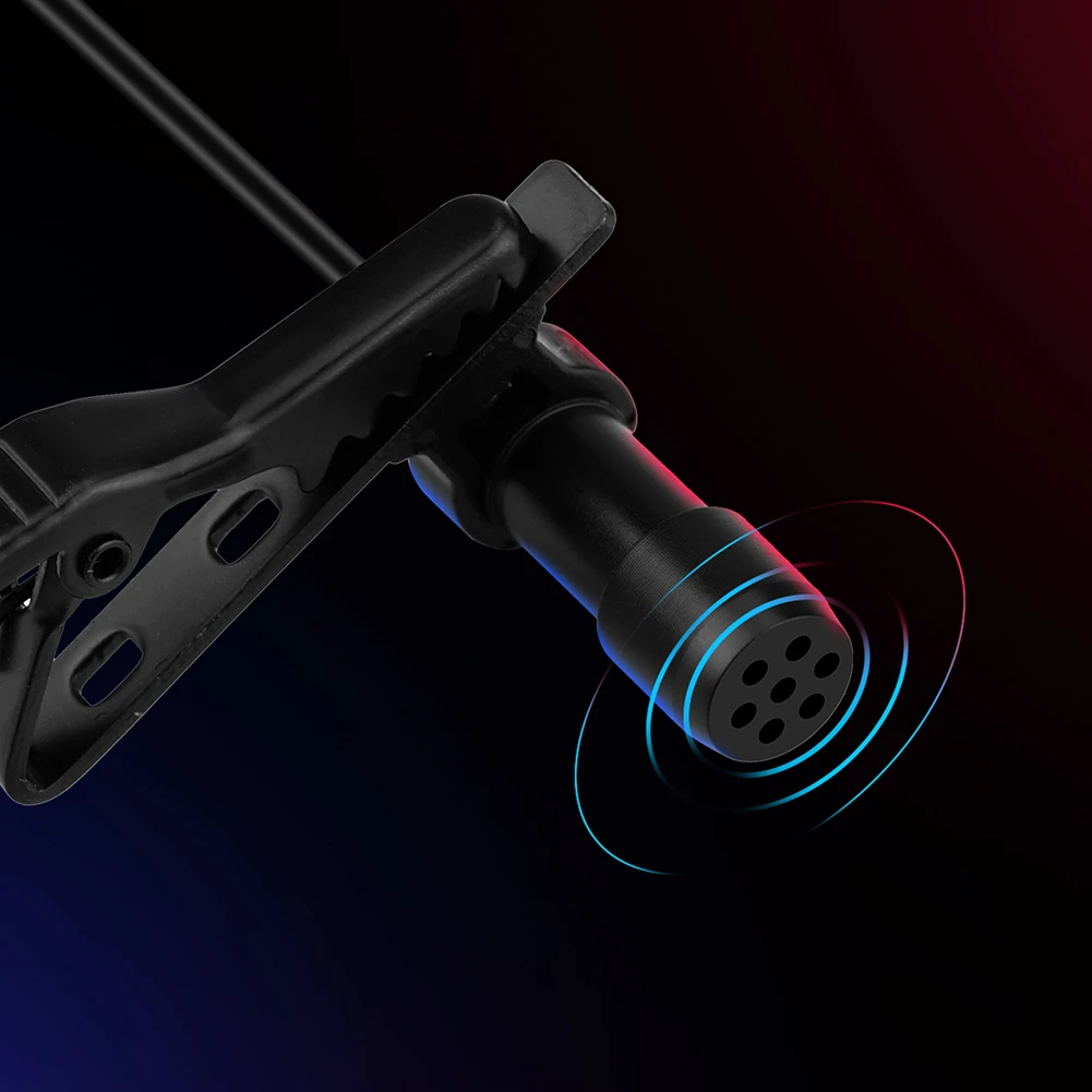 3 5 мм Аудио Видео Запись Lavalier отворот микрофон для iPhone Android Vlog Студийный DSLR камеры