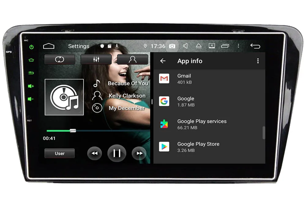 Klyde 10," ips 4G Android 9,0 Восьмиядерный 4 Гб ОЗУ 64 Гб ПЗУ DSP BT автомобильный DVD мультимедийный плеер радио для Skoda Octavia A7